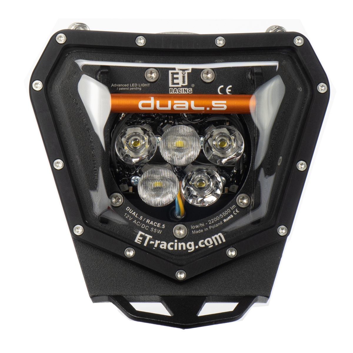 LED HEADLIGHT DUAL.5 - KTM EXC/F/690 - Thork Racing