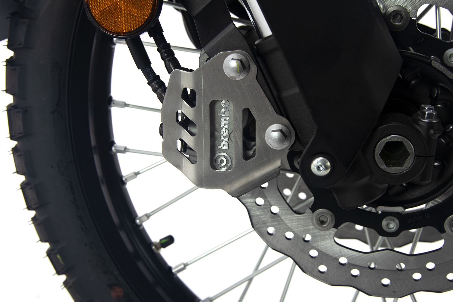 Front Brake Caliper Guard Set - Yamaha Ténéré 700 - Thork Racing