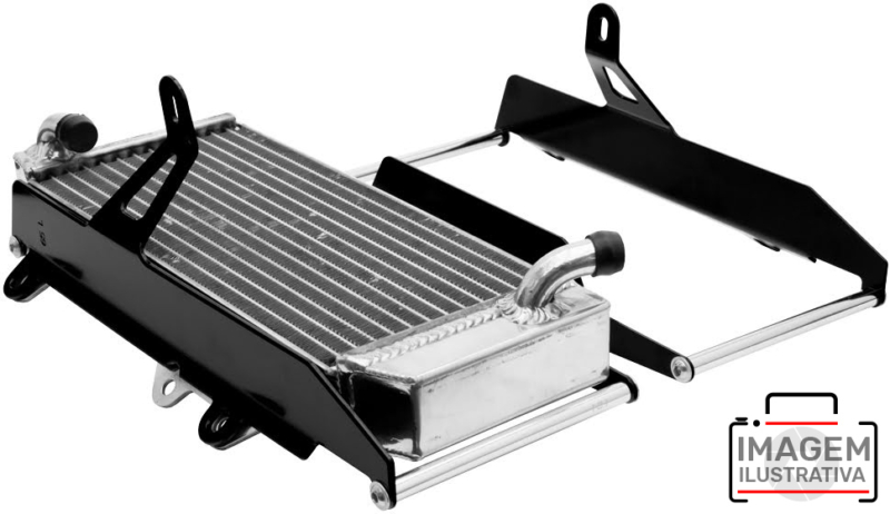Aluminum Radiator Guard - Honda CRF300L - Image 3
