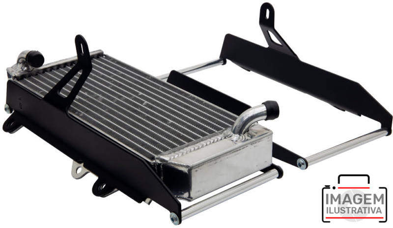 Aluminum Radiator Guard - Honda CRF300L - Image 2
