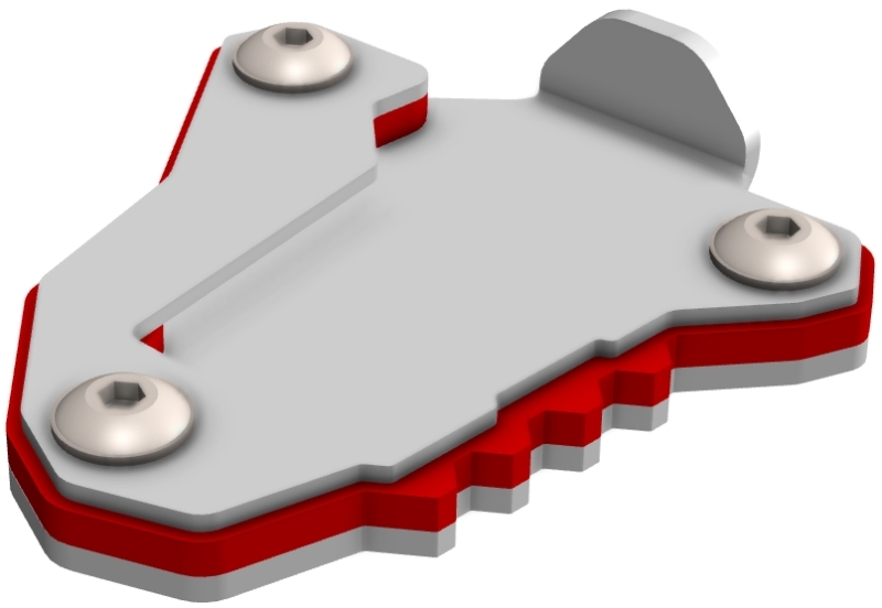 Side Stand Base Extension - Ducati Desert X - Image 2