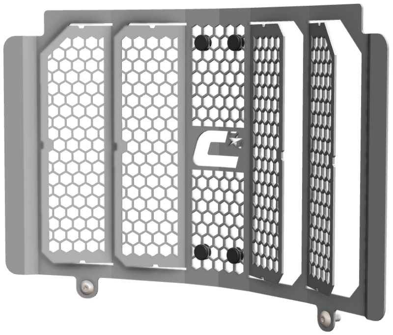 Front Radiator Guard - Ducati Desert X