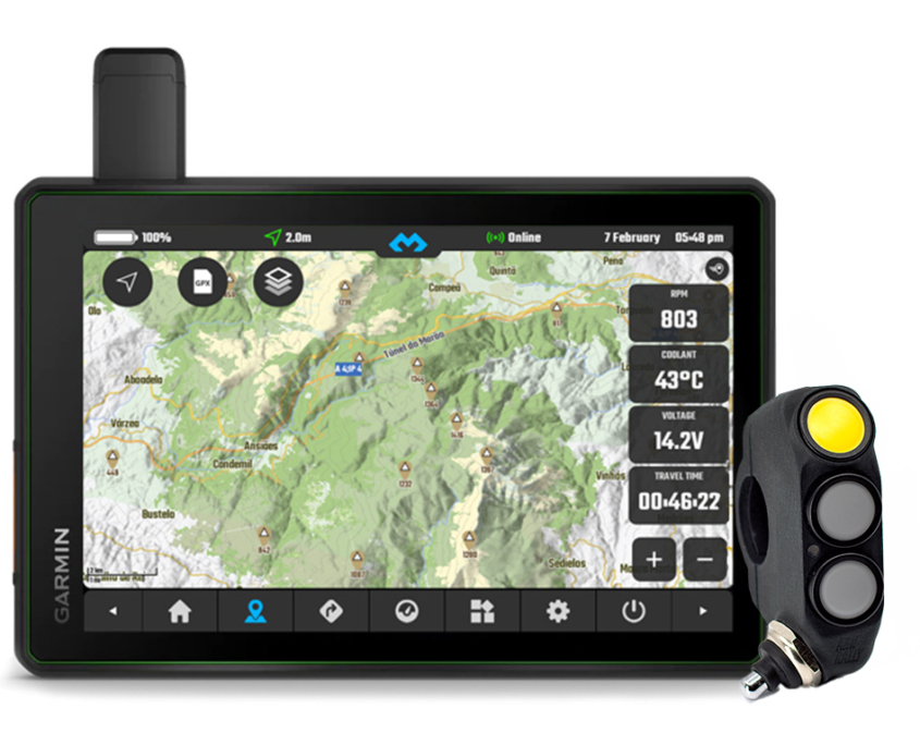 Motorcycle Navigation Device by Garmin - TREAD