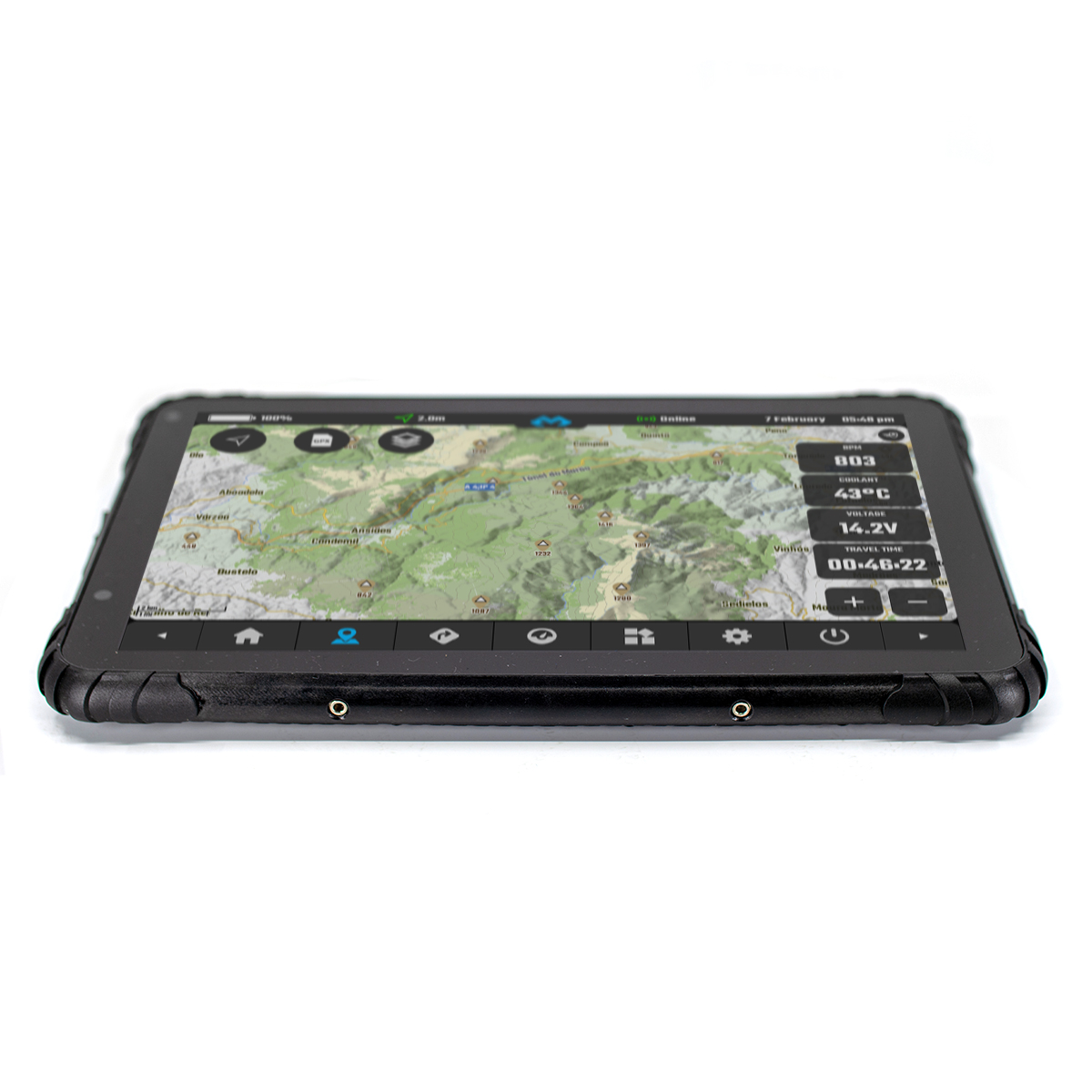 DMD-T865 Navigation Android Rugged Tablet with DMD2