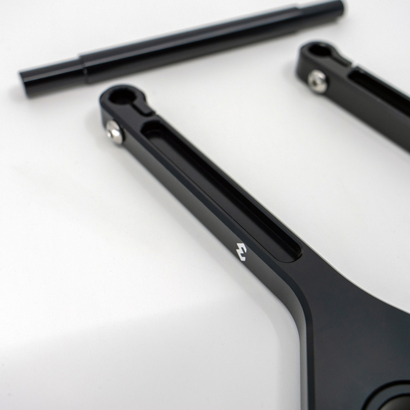 DMD 22-28mm Long Handlebar Bracket - Image 2