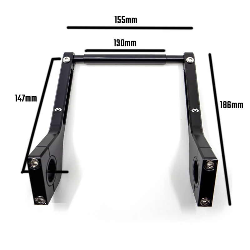 DMD 22-28mm Long Handlebar Bracket - Image 7