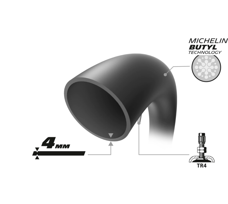 Michelin Ultra Heavy Duty Tube - TR4 Valve - Image 2