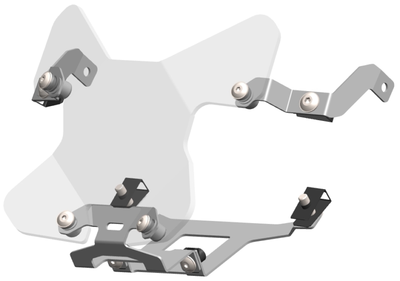 Polycarbonate Headlight Guard - BMW R1300GS - Image 2